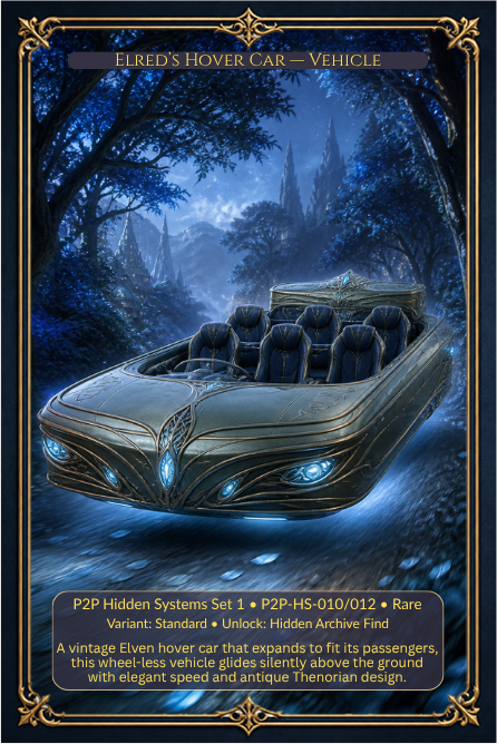 Elreds-Hover-Car — Vehicle